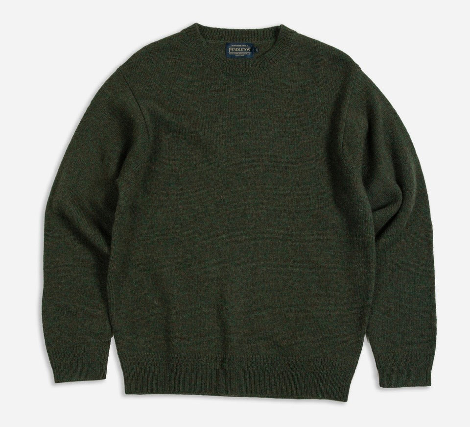 Pendleton wool crew jumper- camo