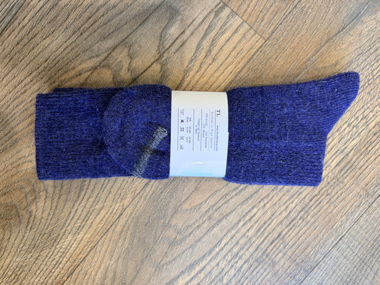 Thunder’s Love Mohair Wool socks blue