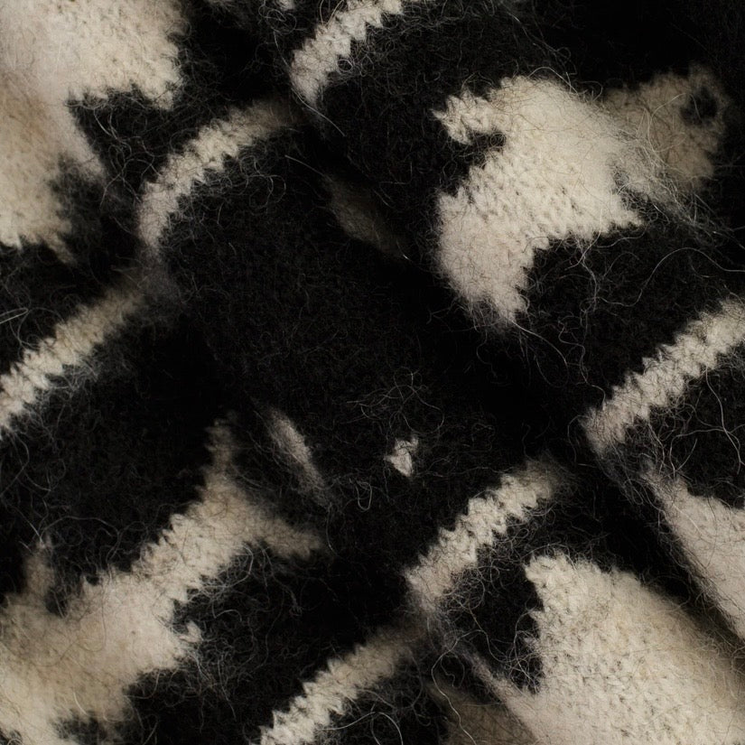 Pendleton Mohair Cardigan- Salmon Falls Black