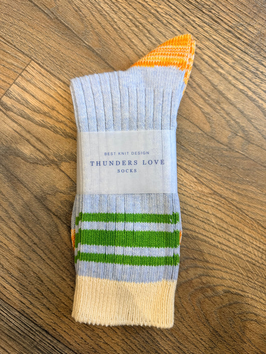 Thunder’s Love Nautical old port socks