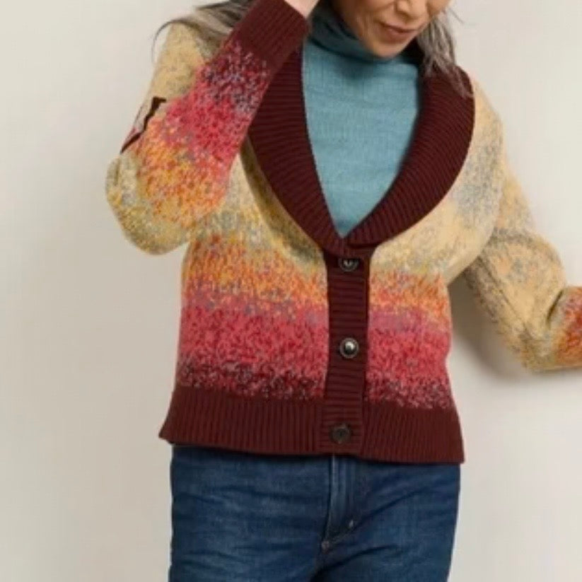 Pendleton women’s western scenic cardigan