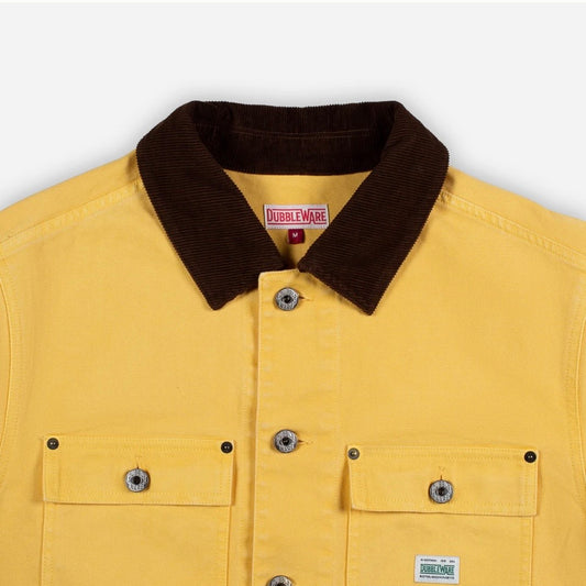 Dubbleware Crowell jacket - washed Yellow