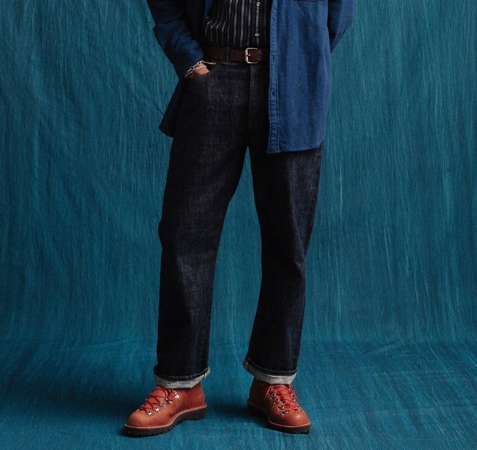 Dubbleware Selvedge straight leg jeans -Indigo
