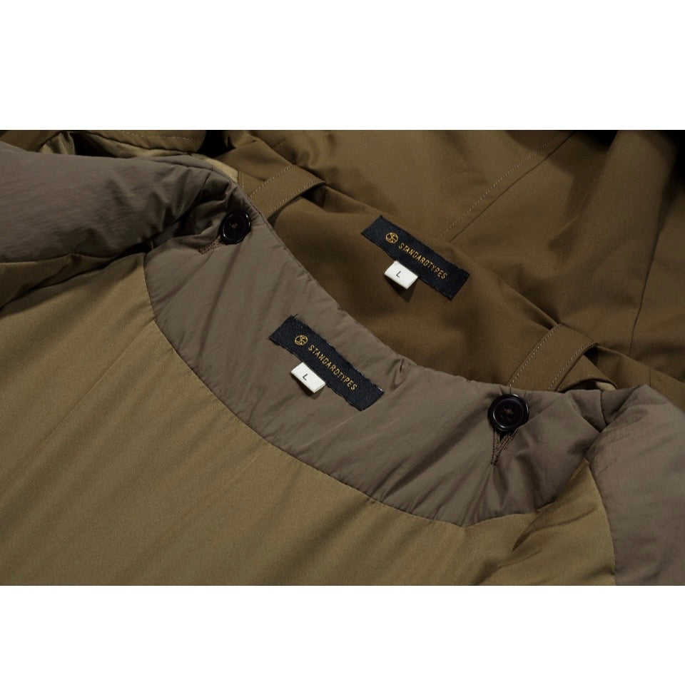 Standard Type’s Parka with Loner Vest -Dark Oak
