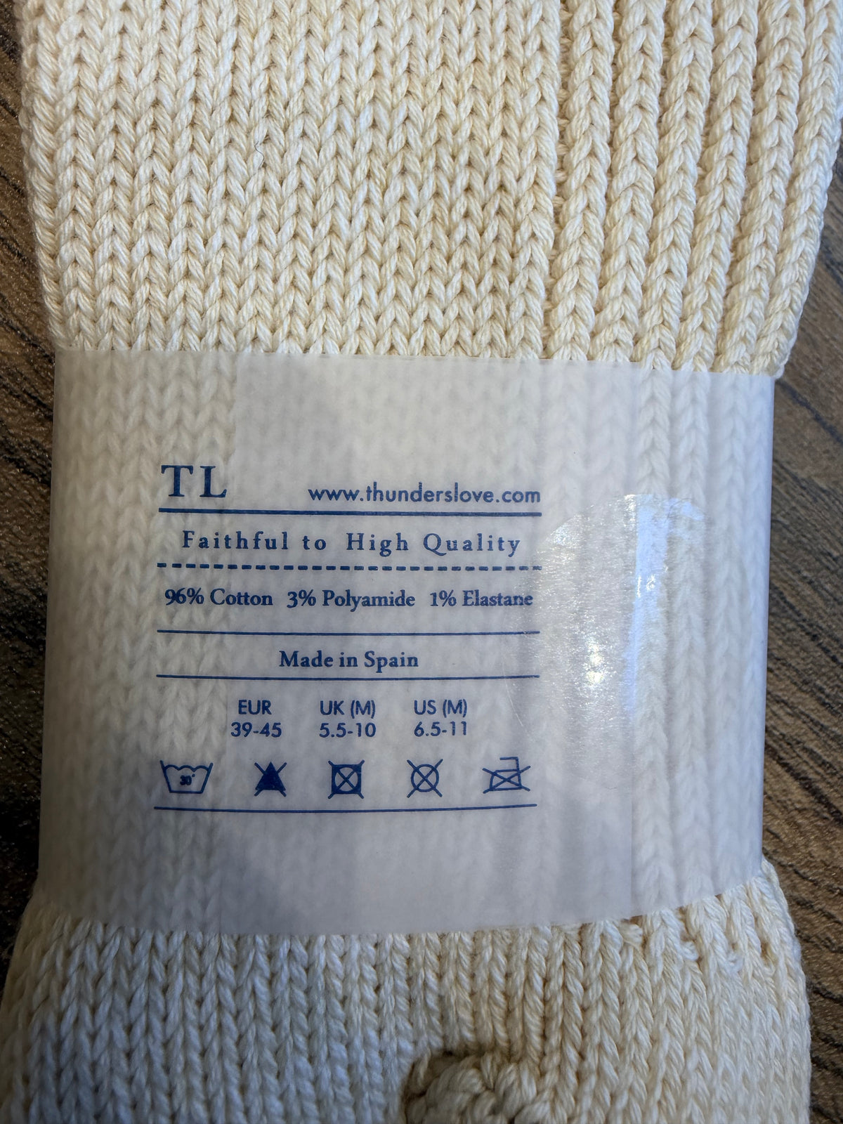 Thunder’s Love urban raw socks