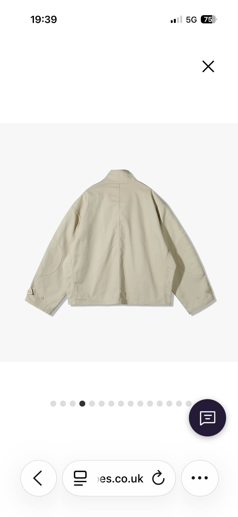 Standard Type’s Swedish jacket Beige