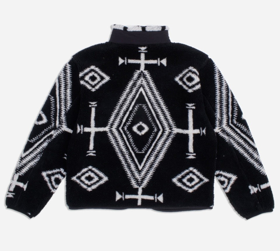 Pendleton jacquard fleece - Los Ojos black
