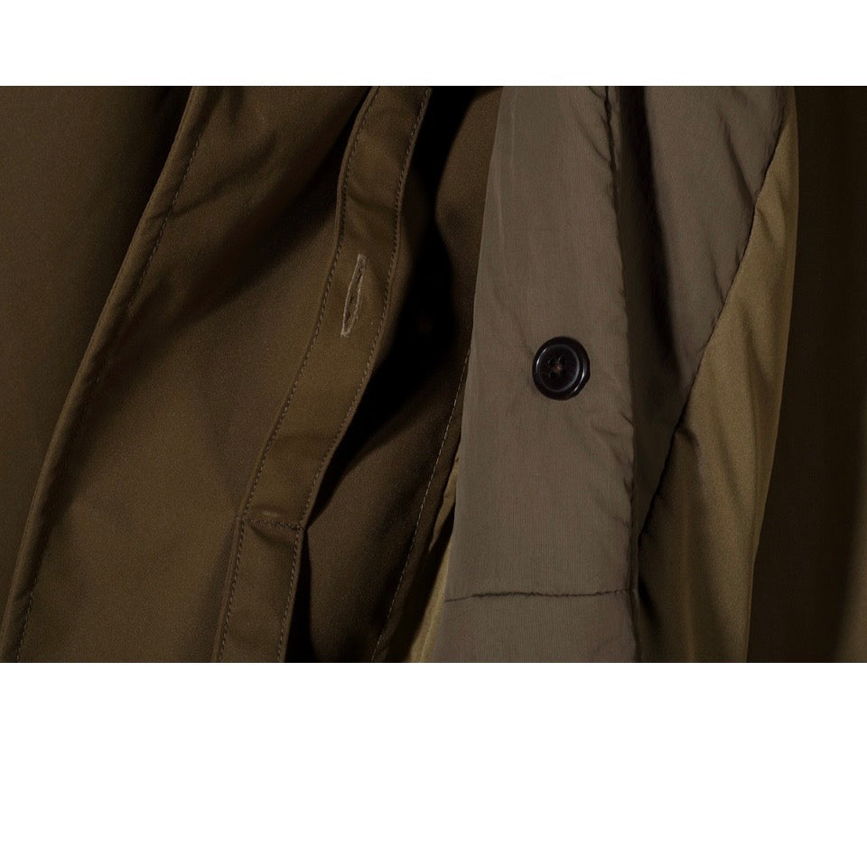 Standard Type’s Parka with Loner Vest -Dark Oak