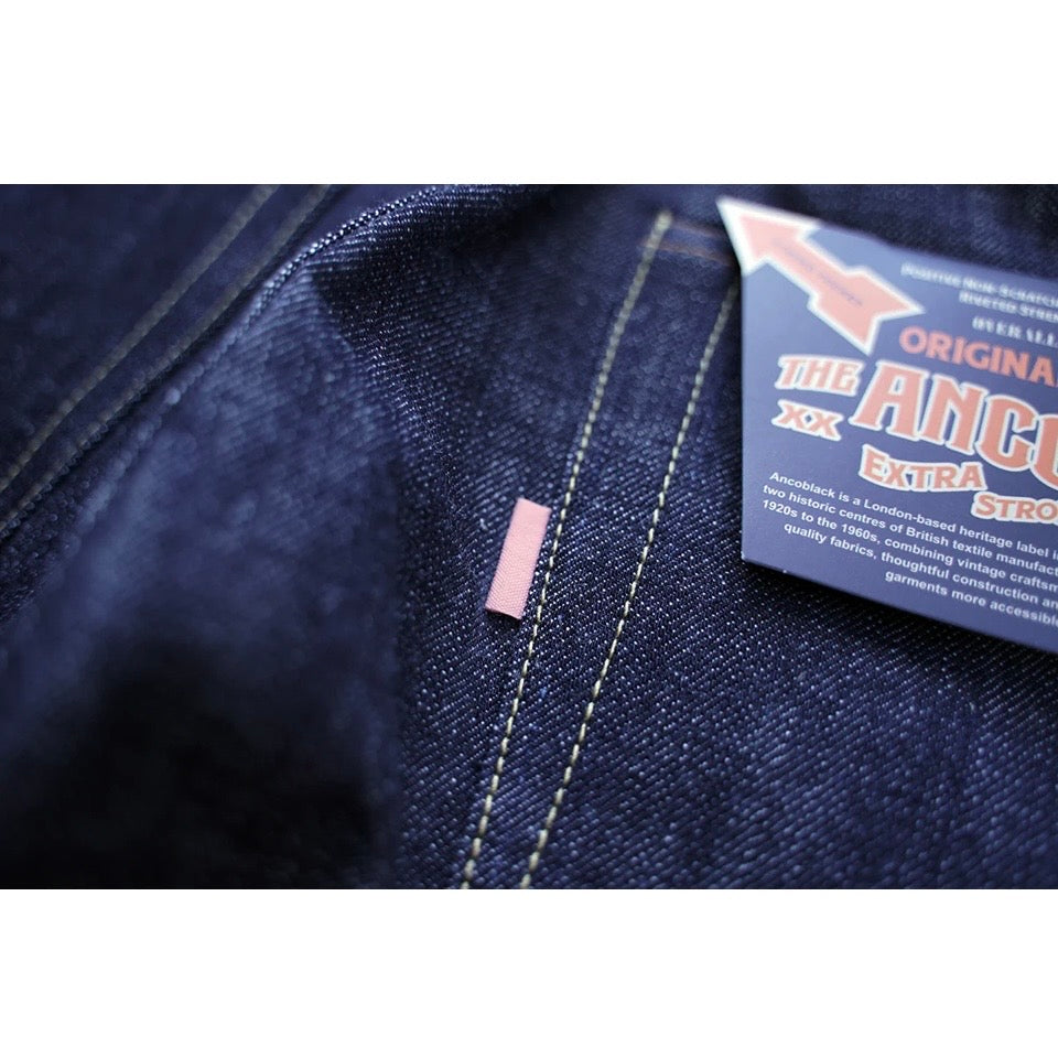 Ancoblack AB001 Selvedge 4700XX Denim Jeans unwashed
