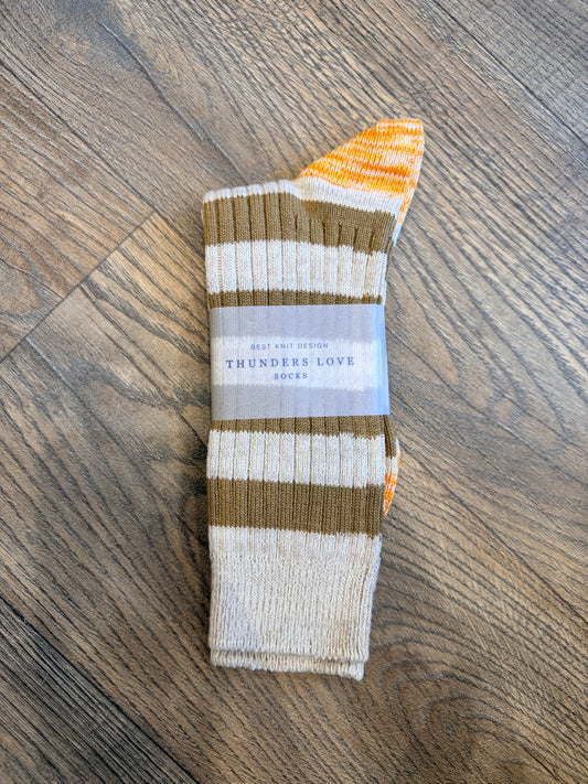Thunders Love Nautical Turn Green port socks