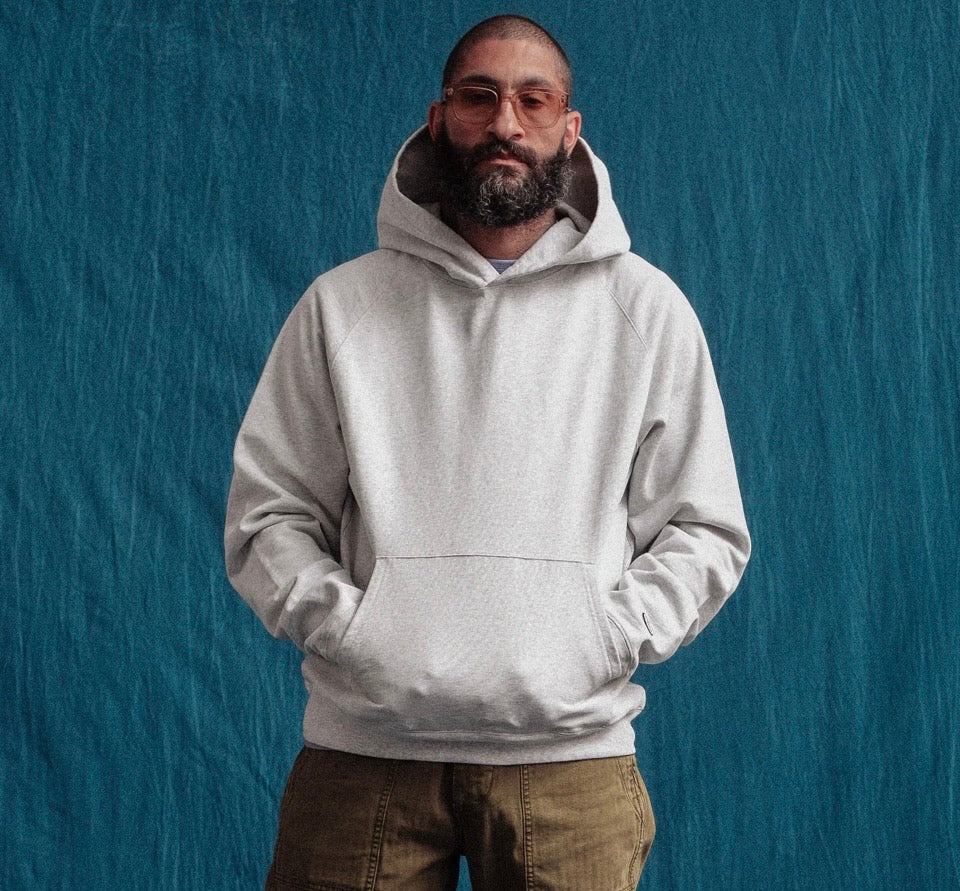 Dubbleware Classic Hoodie - Ash Heather Grey