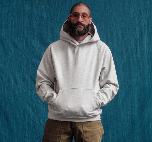 Dubbleware Classic Hoodie - Ash Heather Grey