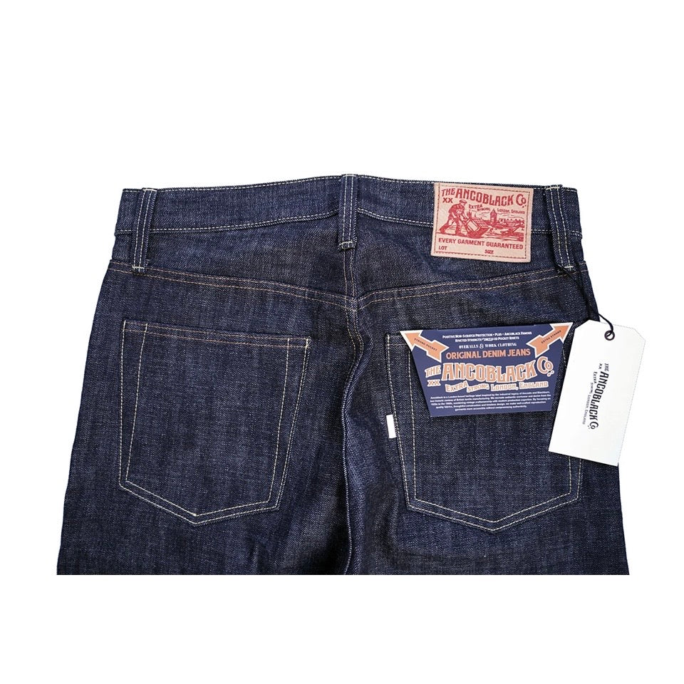 Ancoblack AB001 Selvedge 4700XX Denim Jeans unwashed