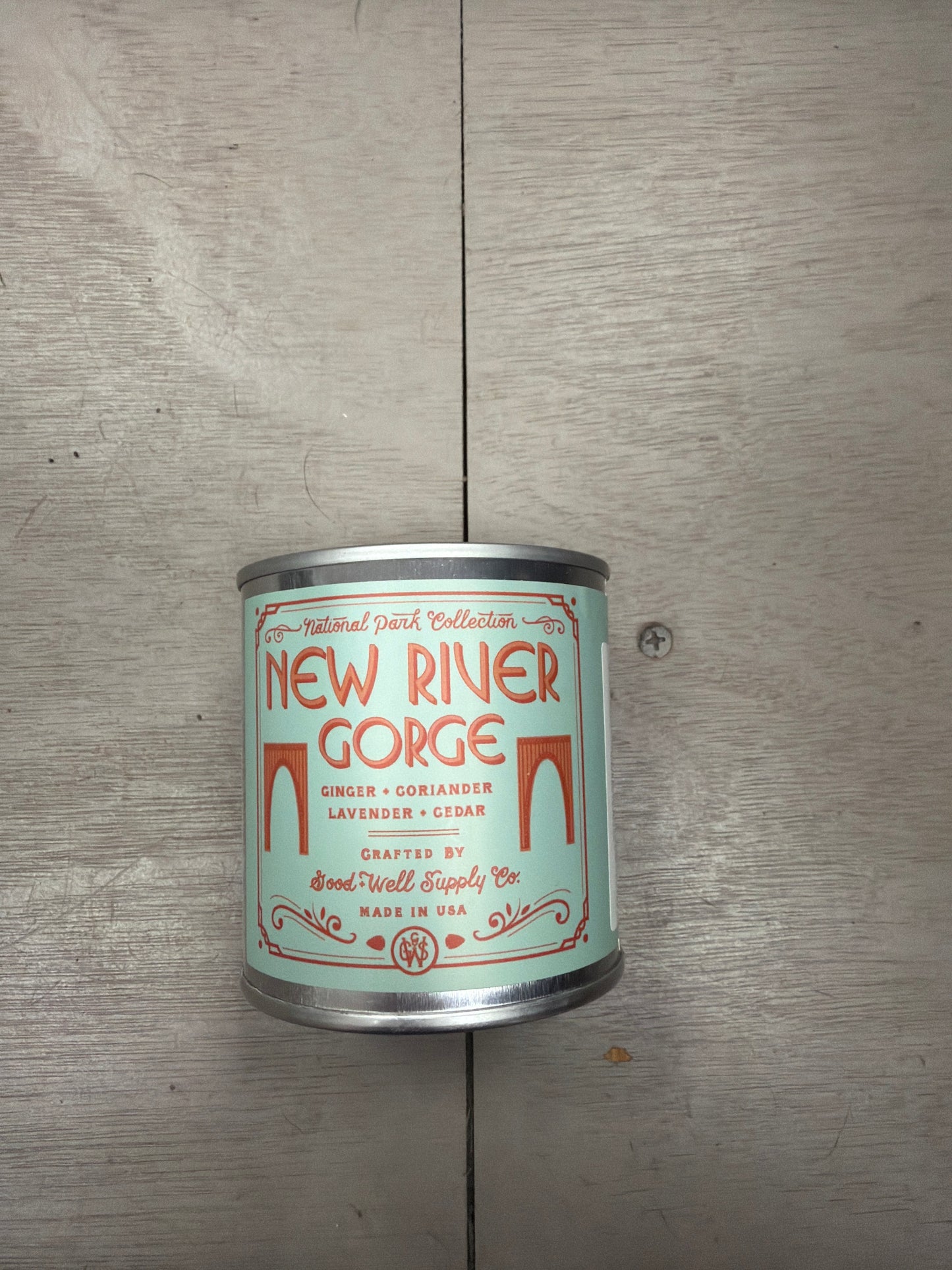 Good & Well Supply candle - Mew River Gorge