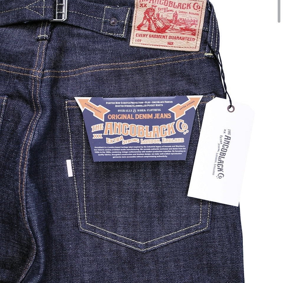Ancoblack AB002 Selvedge 3700xx denim jeans