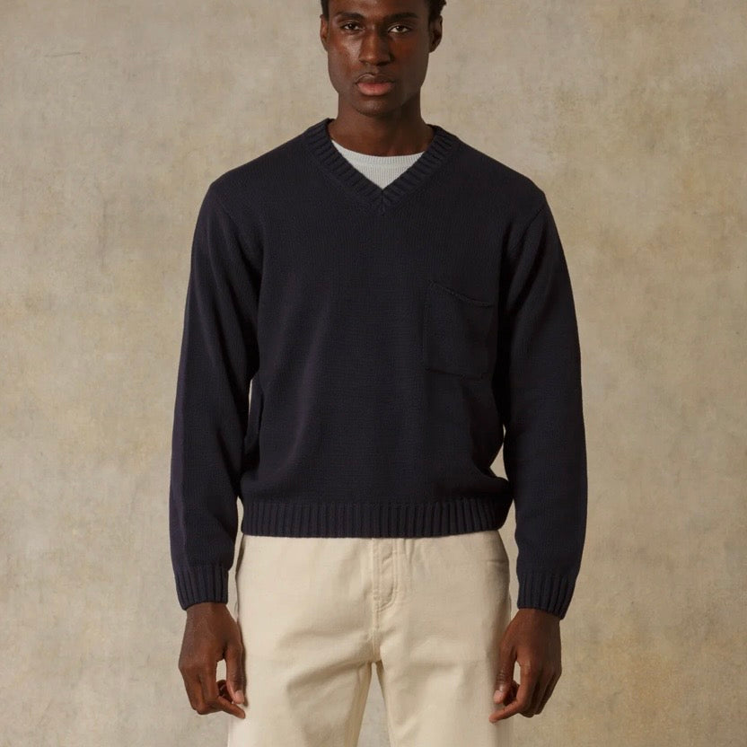 Dubbleware Beacon Pullover Knit - Navy