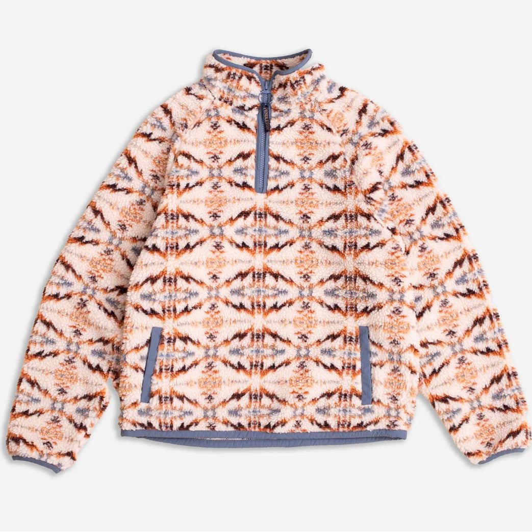 Pendleton Pullover Quarter Zip Fleece Jacket - Trapper Peak