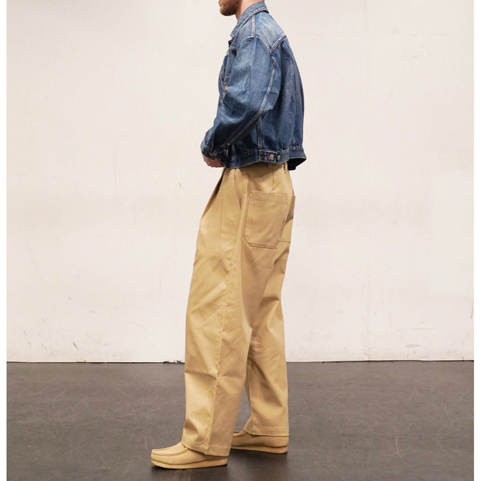 Standard Type’s Navel Pants Khaki Twill