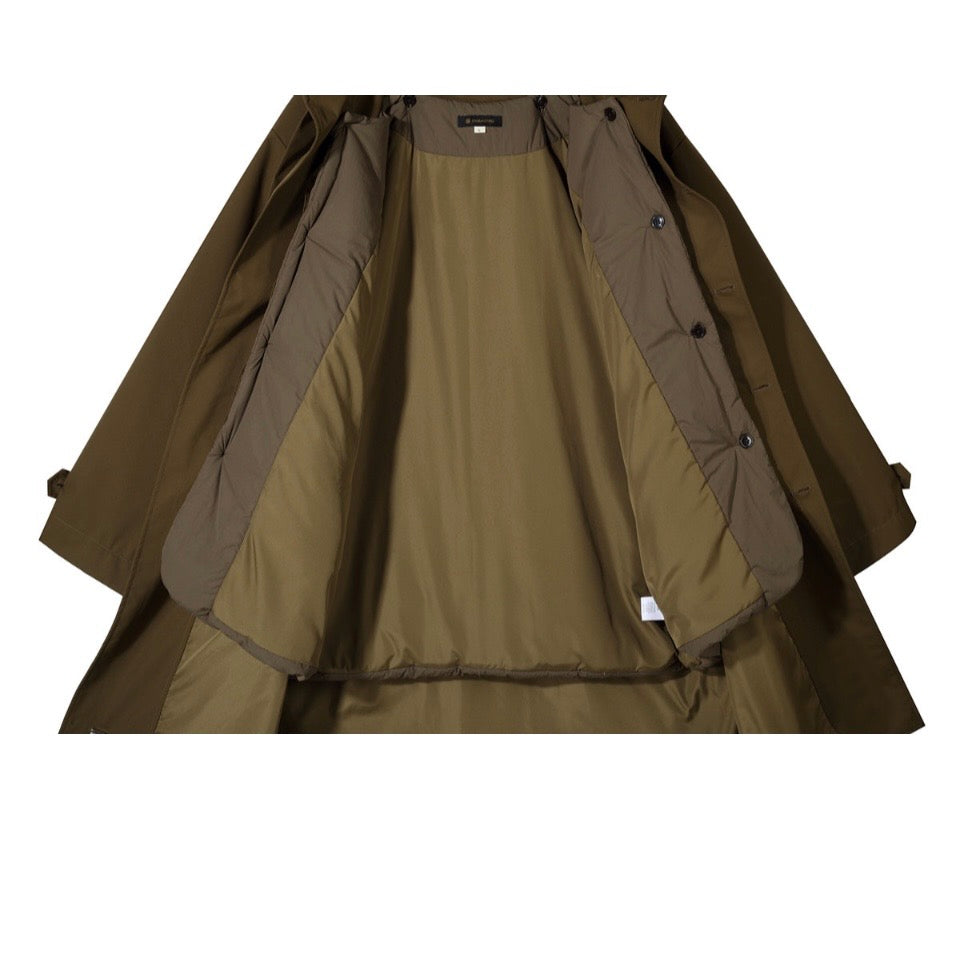 Standard Type’s Parka with Loner Vest -Dark Oak