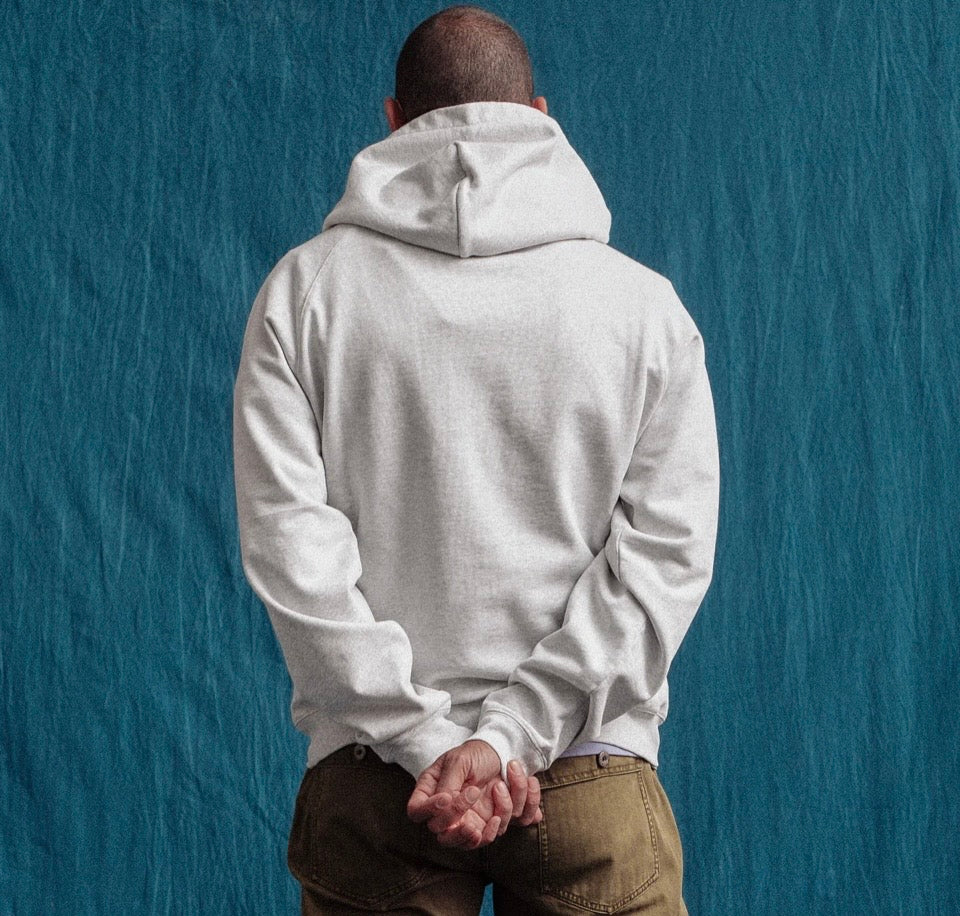 Dubbleware Classic Hoodie - Ash Heather Grey