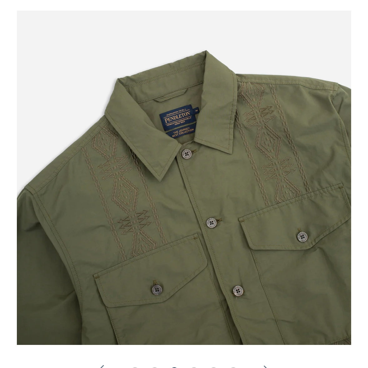 Pendleton Parachute overshirt - Olive