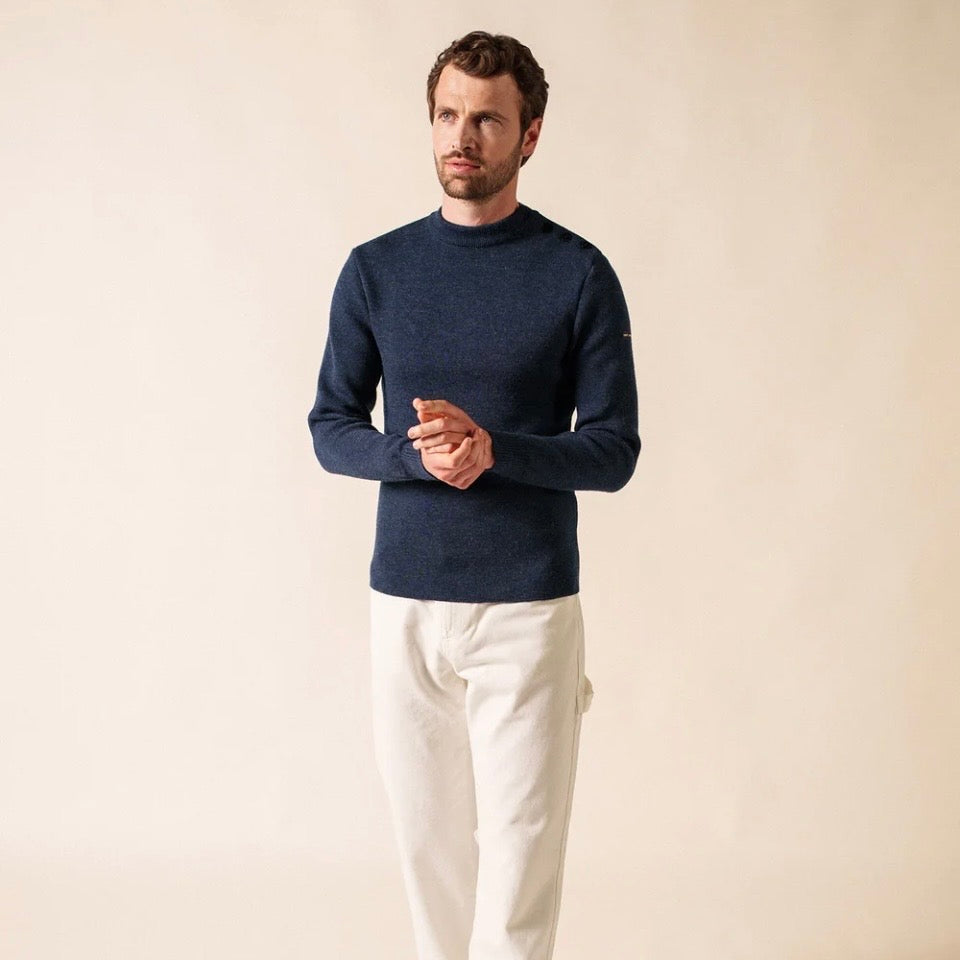 Saint James Matelot sailor jumper Bleu Chine