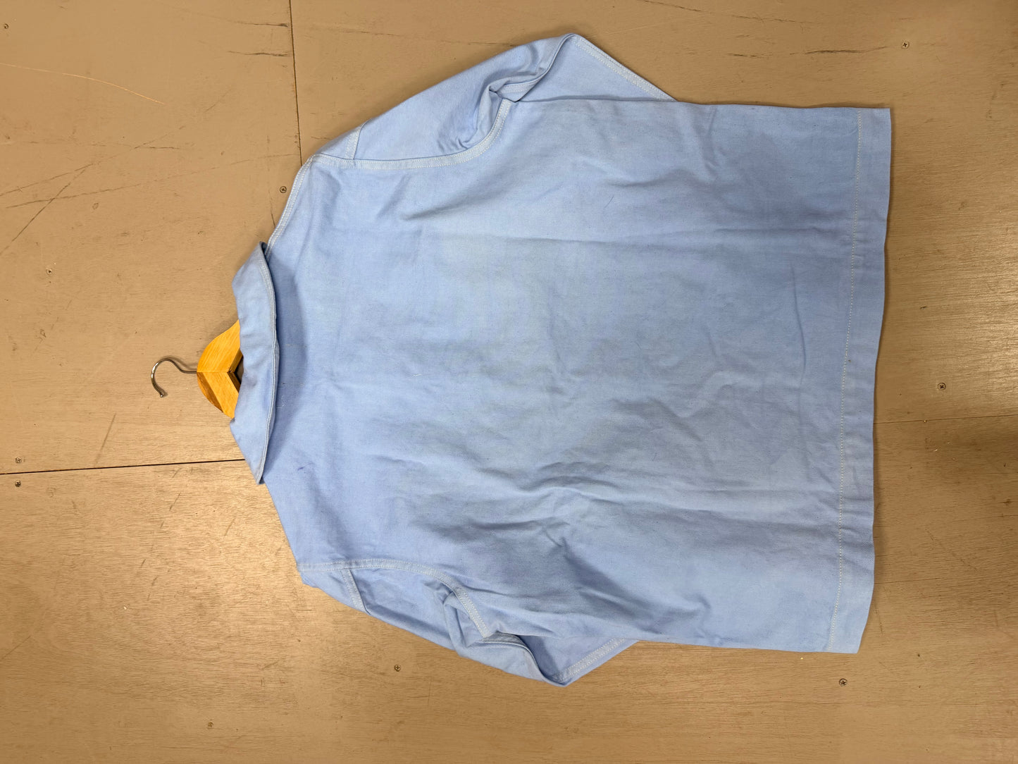 Fulmine USN Hand Dyed Shawl Denim Popover