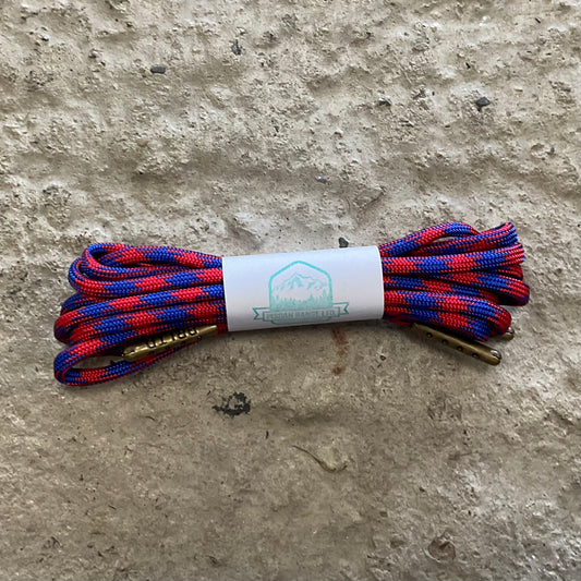 Pisgah Laces Royal & Red 48”